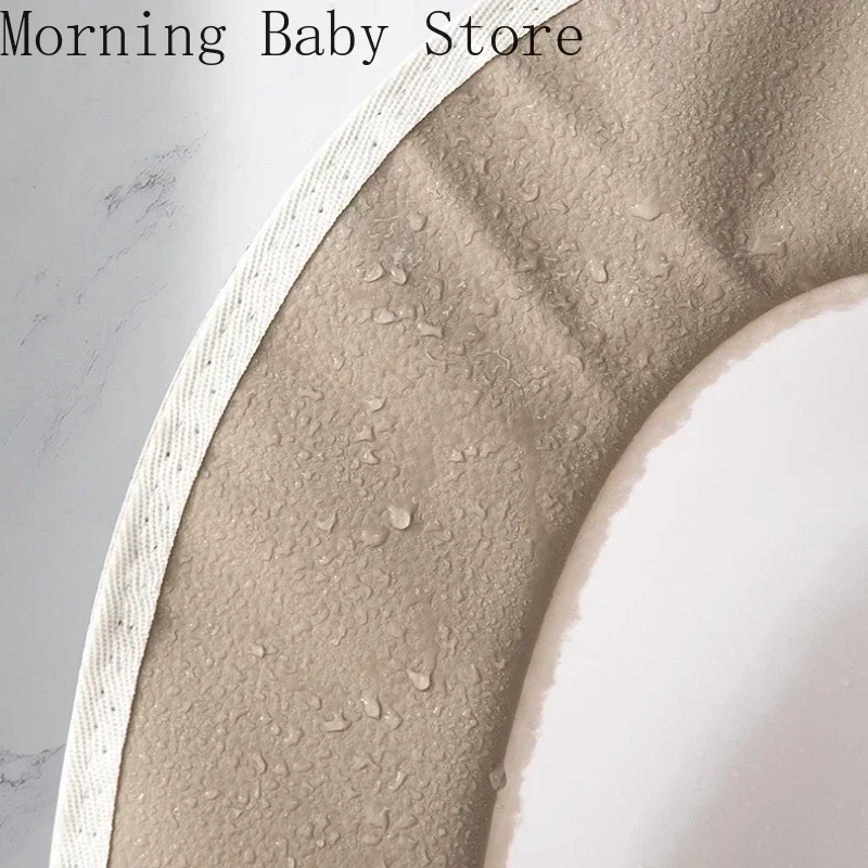 Universal Waterproof Toilet Seat Cover, Zipper WC Mat, Ovelhas Dos Desenhos Animados, Lã de Cordeiro, Acessórios Almofada Do Banheiro