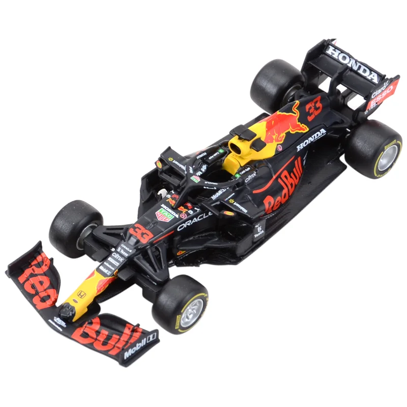 Bburago 1:43 Aston Martin Red Bull Racing TAG Heuer 2019 RB15 NO33 Infiniti Racing Team Alloy Toy Formulaed Car Collection B250