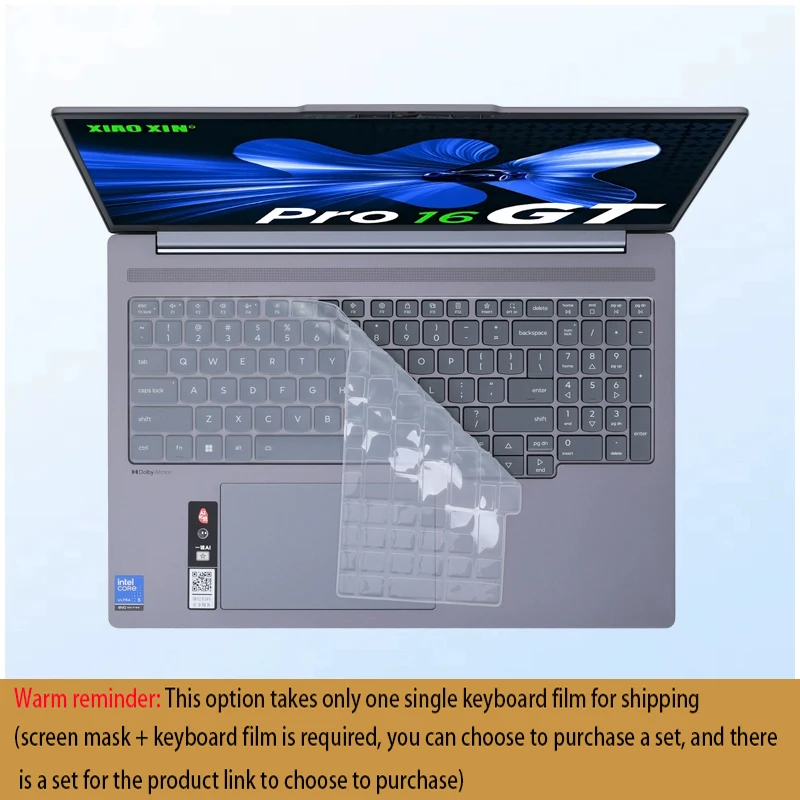 For Lenovo IdeaPad Pro5 16AHP9/16IMH9 screen protector 16-inch 16IRH8/16APH8/16ARP8 keyboard film Laptop privacy protective film