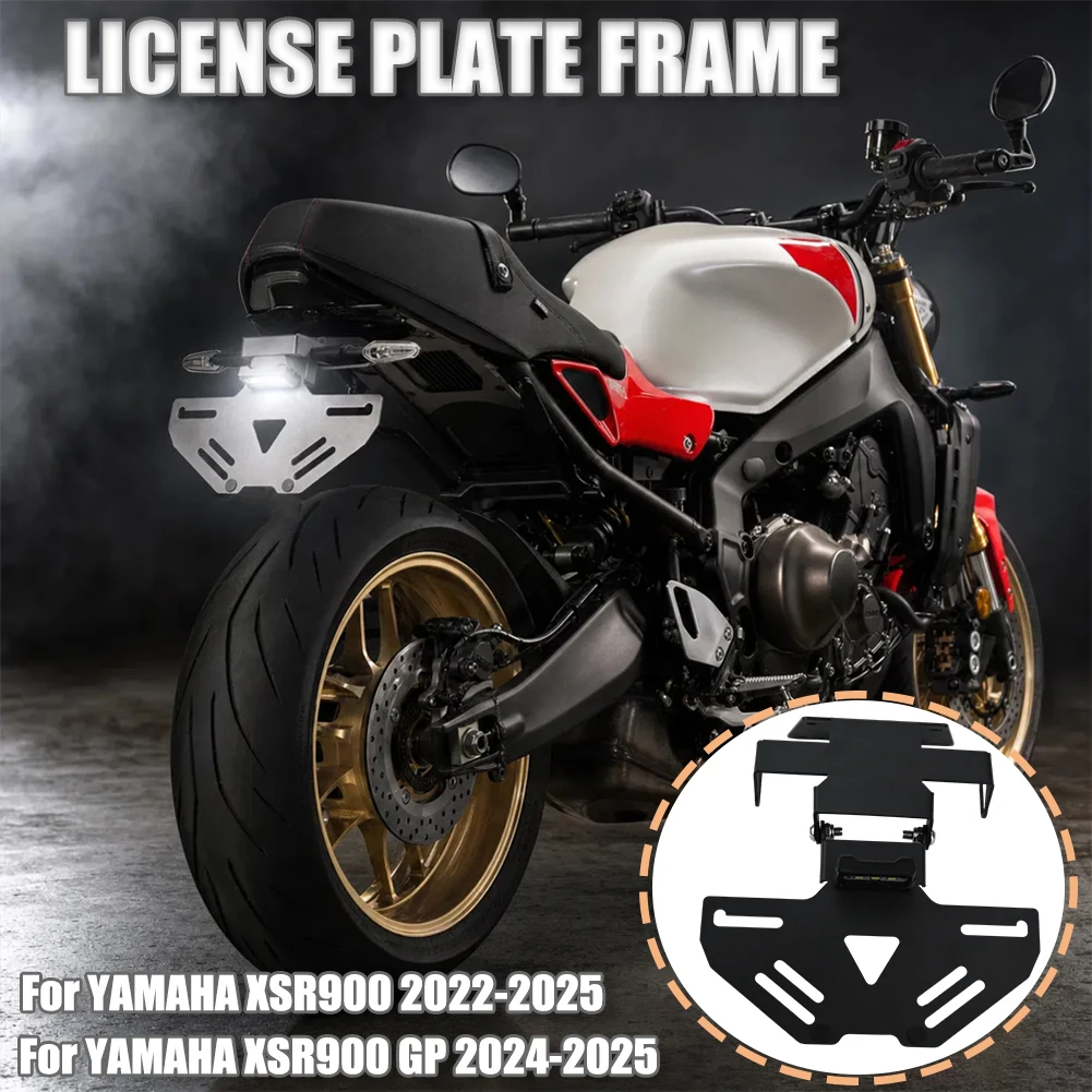 

For YAMAHA XSR 900 XSR900 GP 2025 License Plate Holder Motorcycle Accessories Tail Tidy Mount Bracket Rear Fender Eliminator