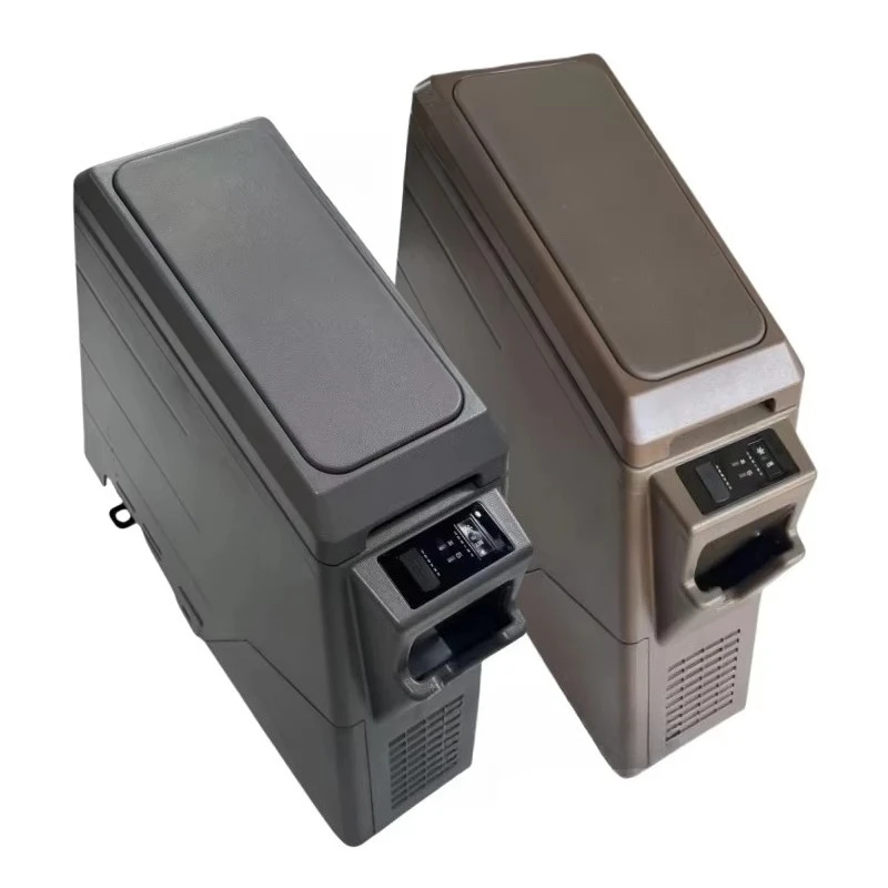 Interior Portable 12V LC79 Armrest Cooler Box Car Refrigerator for Land Cruiser 70 75 LC76 LC70 Mini Fridge FJ79 Car Fridge