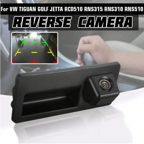 

Hd Car Rear View Reverse Camera 120 Degree For VW TIGUAN GOLF JETTA RCD510 RNS315 RNS310 RNS510 5N0827566