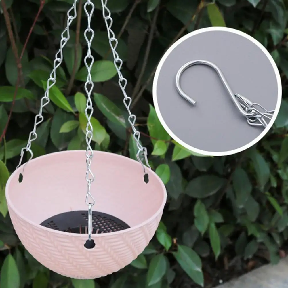 Planter Pot Design Planter Hanging Planter for Indoor Plants with Water Reservoir Wide Mouth Flower Pot with Water Level