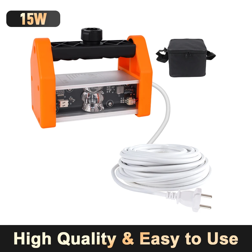 Podofo Wandpolier- und Malerlampe Entwicklungsleuchte Malar Lampe 155 ° Ultrabreite Schwenklampe, Lackierlampe, Schleifhilfswerkzeuge, Silikonschutz, Staubdicht & Wasserdicht, Stoßfest