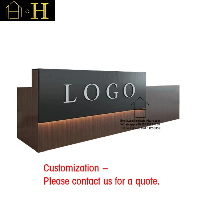 custom.Custom Supermarket Cashier Checkout Counter Wooden Display Cabinet Modern Shop Counter Design Pan Shop