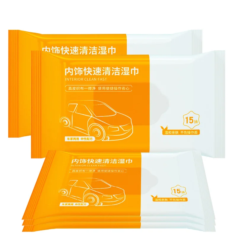 Car Interior Cleaning Wipes Decontamination Sanitizer Multi-function Soft And Strong Coating Retreading Agent