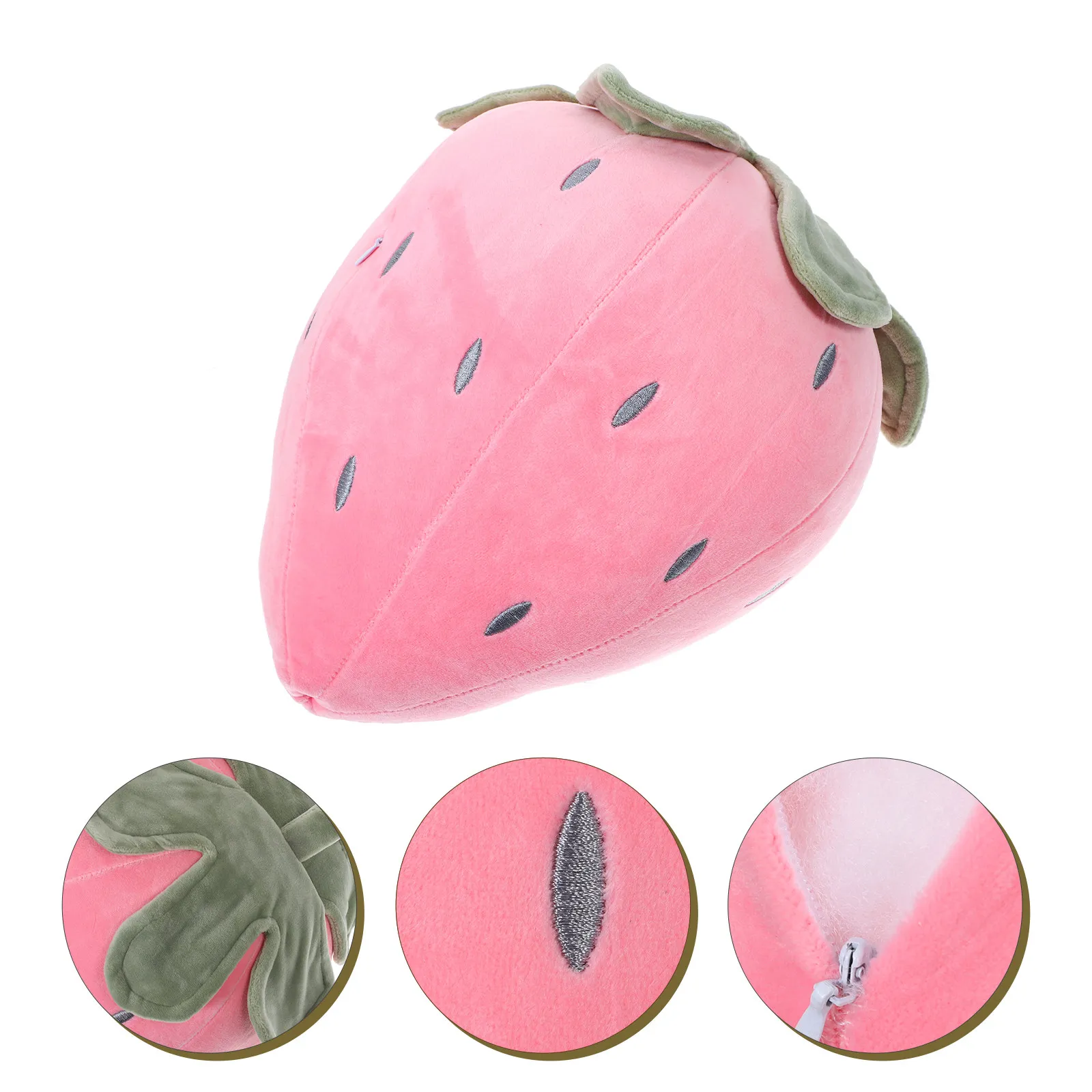 

Декоративная подушка в форме клубники, 1 шт., мягкая, для дивана, стола, книжной полки, гостиной, спальни, кухни, подарок для вечеринки