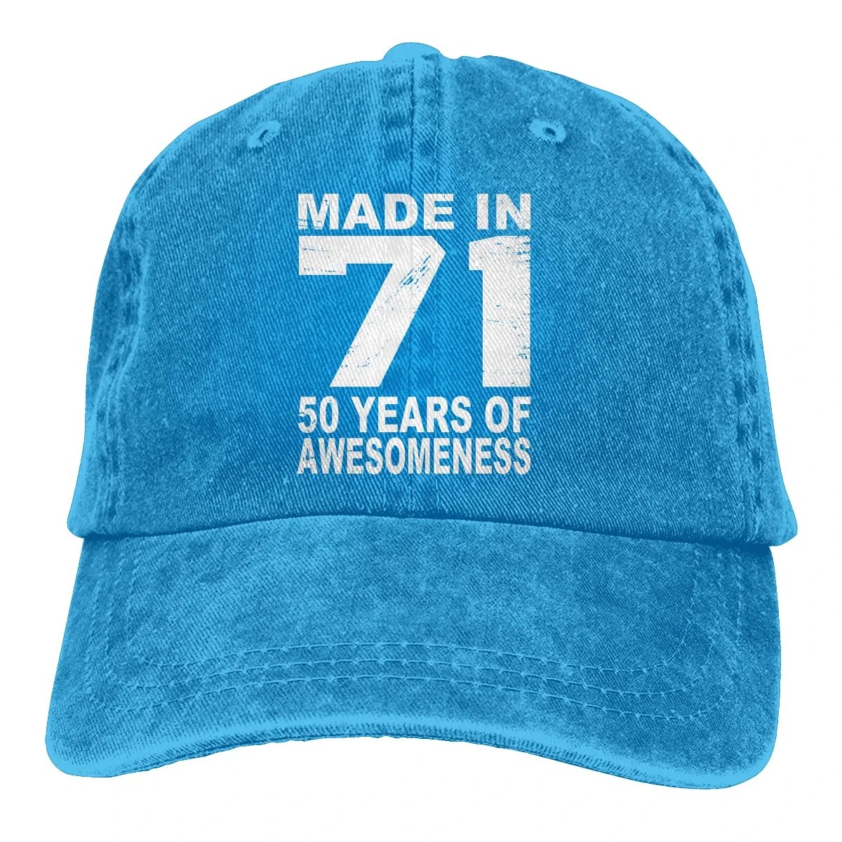 Made in 71 50 Jahre Awesome ness 1971 Geburtstag Vintage Baseball Cap Männer geboren 1971 Caps Farben Frauen Sommer Snapback Caps