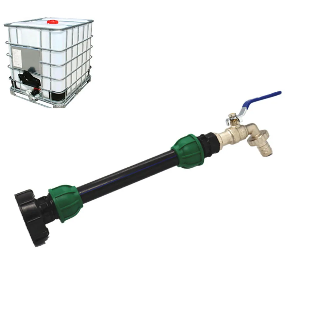 IBC Tank Adapter S60x6 Plastic Connector For Rainwater Collection Systems Garden Watering Equipment Accessories