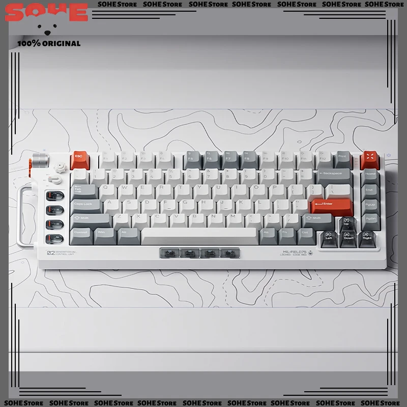 New NuPhyField75HE V2 E-sports Magnetic Axis Keyboard Yulong Switch 32K scan rate For Delta, Valorant, FPS