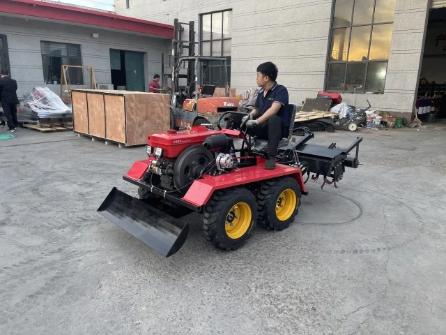 Inquiry About 25HP Portable Four-Wheel Drive Tiller Machine Small Tractor Agricultural Machinery Diesel Mini Power Tiller