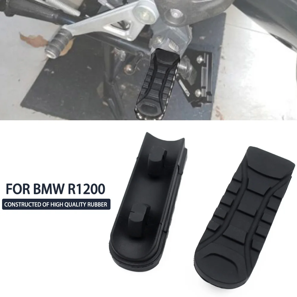 

Motorcycle Passenger Front Footrest Foot Peg Foot Pegs Rubber Cover For BMW R1200GS 2014 2018 F750GS F850GS 2018 2019 R1250GS