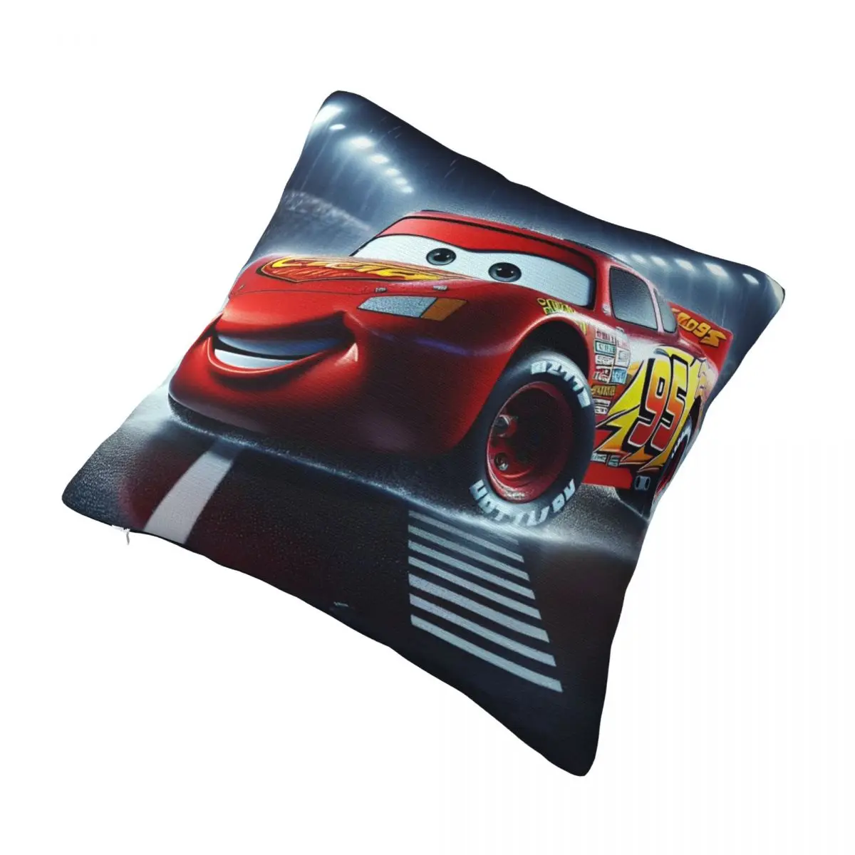 Decorative Pillow Cover Sally I'm Lightning Cars Mcqueen Accessories Home Pillow Case Cover Square Multi Size