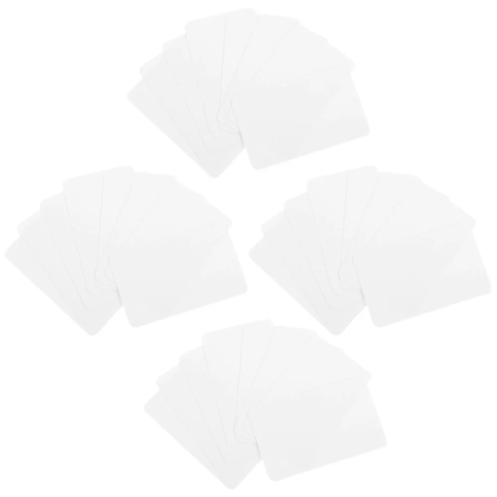 500 قطعة كرافت فارغة سميكة بيضاء ملاحظة لكتابة البطاقات التعليمية بطاقات مذكرة لتقوم بها بنفسك دراسة التعلم مؤشر مجموعة من البطاقات ورقة السائبة #4