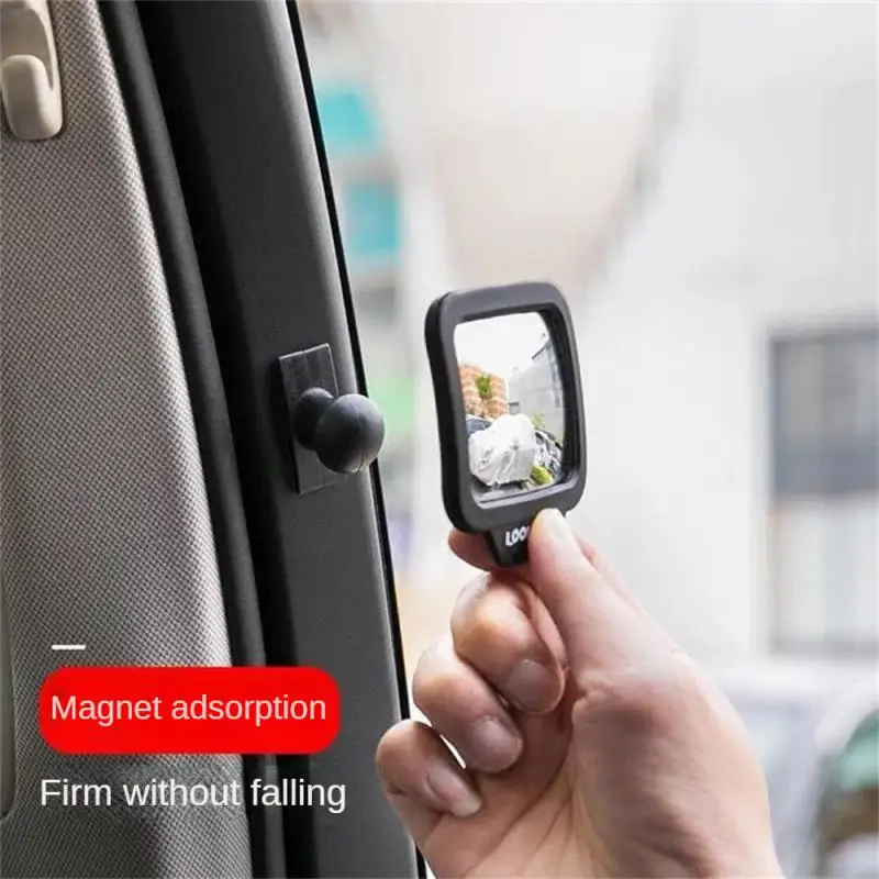 Car Rearview Auxiliary Mirror Small Round Rear-view Reverse Car Mirror Observation Mirror Safty Back A Car Tools Car Accessories