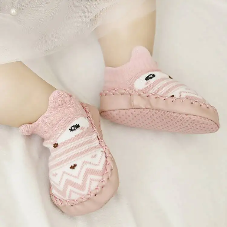 Baby newborn shoes 0-6-12 months male and female 0-1 years old soft soled pre-toddler cotton shoes