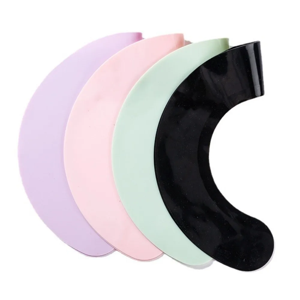 Silicone Hairdressing Cape Waterproof Adjustable Salon Neck Protector Reusable Neck Protector Barber Cutting Collar