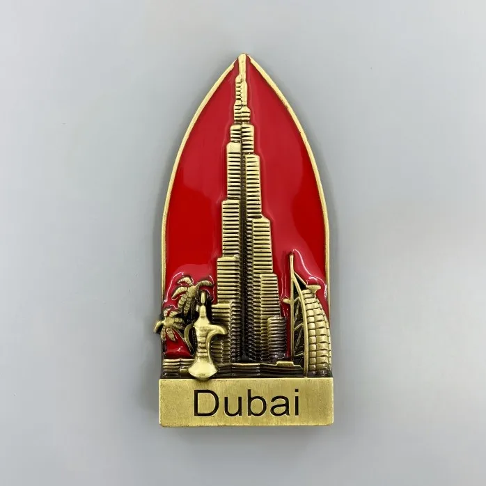 Middle East Dubai landmark Burj Khalifa refrigerator sticker gift