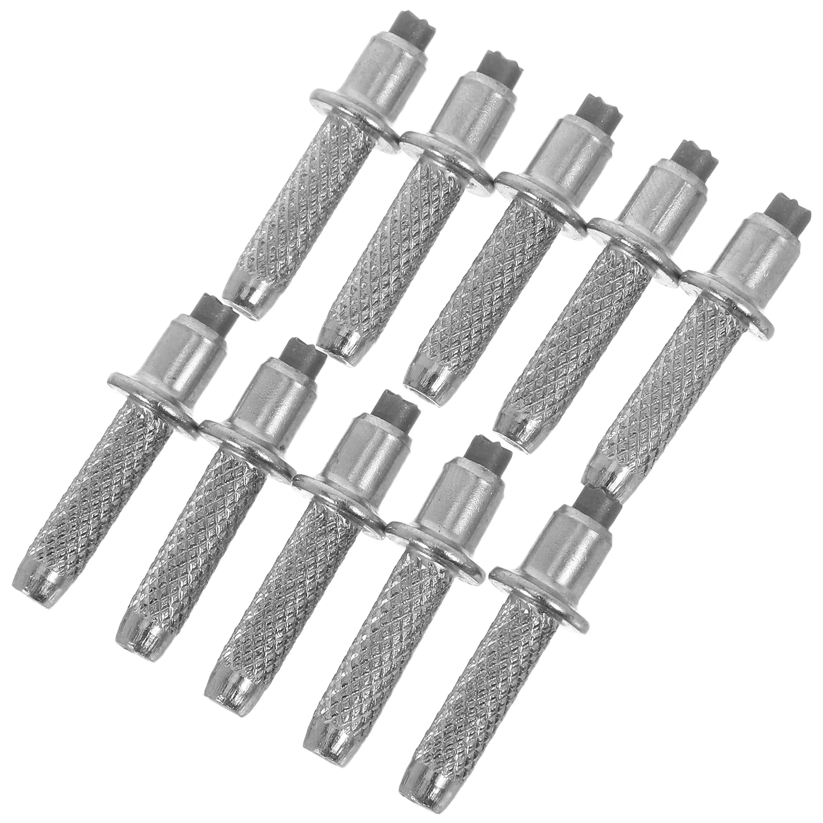 

10pcs Trekking Pole Tips Replacement Accessories Lightweight Tungsten Steel Durable Anti Rust Suitable for Alpenstock Walking