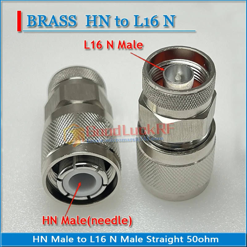 High-quality HN Female to L16 N Female Jack Straight 50ohm N Male to HN Male Copper HN Female to N Male RF Connector Adapters