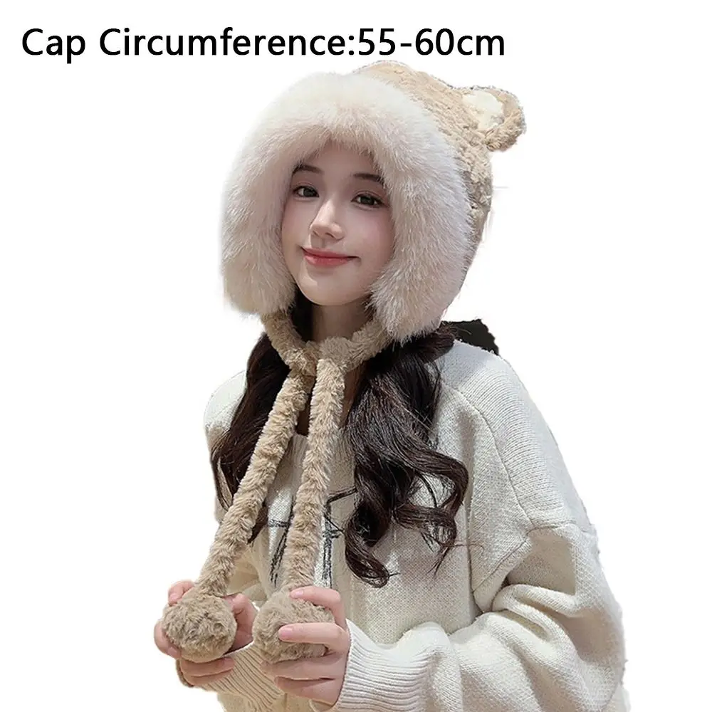 หมวกกันลมหนาหมวกสำหรับขี่จักรยานกันลมสำหรับผู้หญิง, หมวกป้องกันหูอบอุ่นสำหรับฤดูหนาว