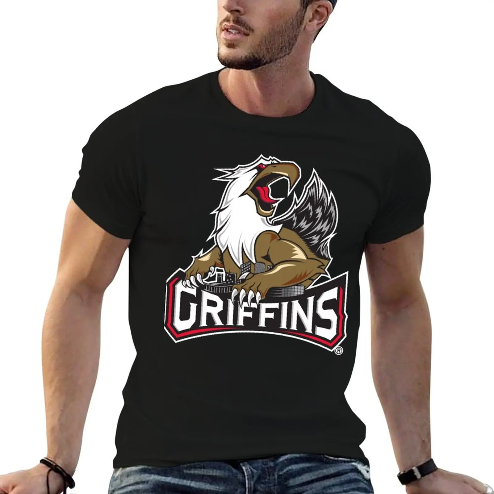 

Grand T-Shirt shirts cotton man Griffins funny 100% t Rapids t shirts