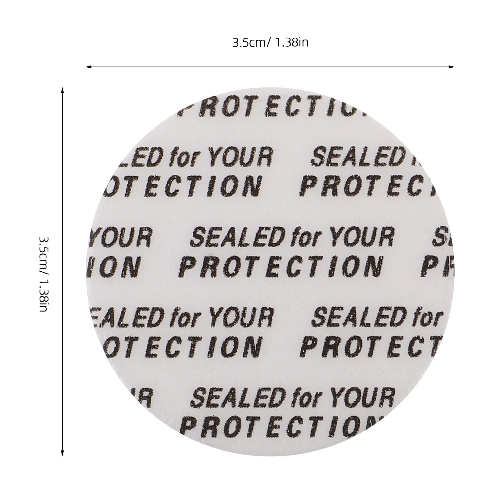 Self Adhesive Seal Liners for Caps and Lids Waterproof Foil Seals for Liquid Container Closure Retention System