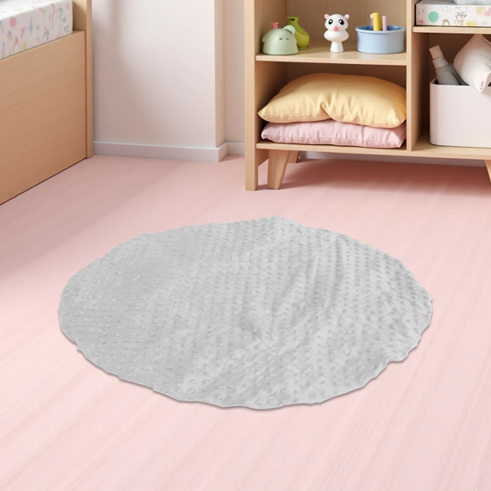 Breathable Cotton Cover Soft Cushion Protective Cover Replaceable for Sleep Home Car Use