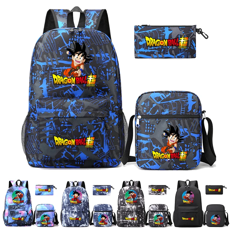 Anime Dragon Ball Backpack for Boys Girls Goku Bulma Light weight Bags Hildren Back To School Schoolbag Student Kawaii Backpack