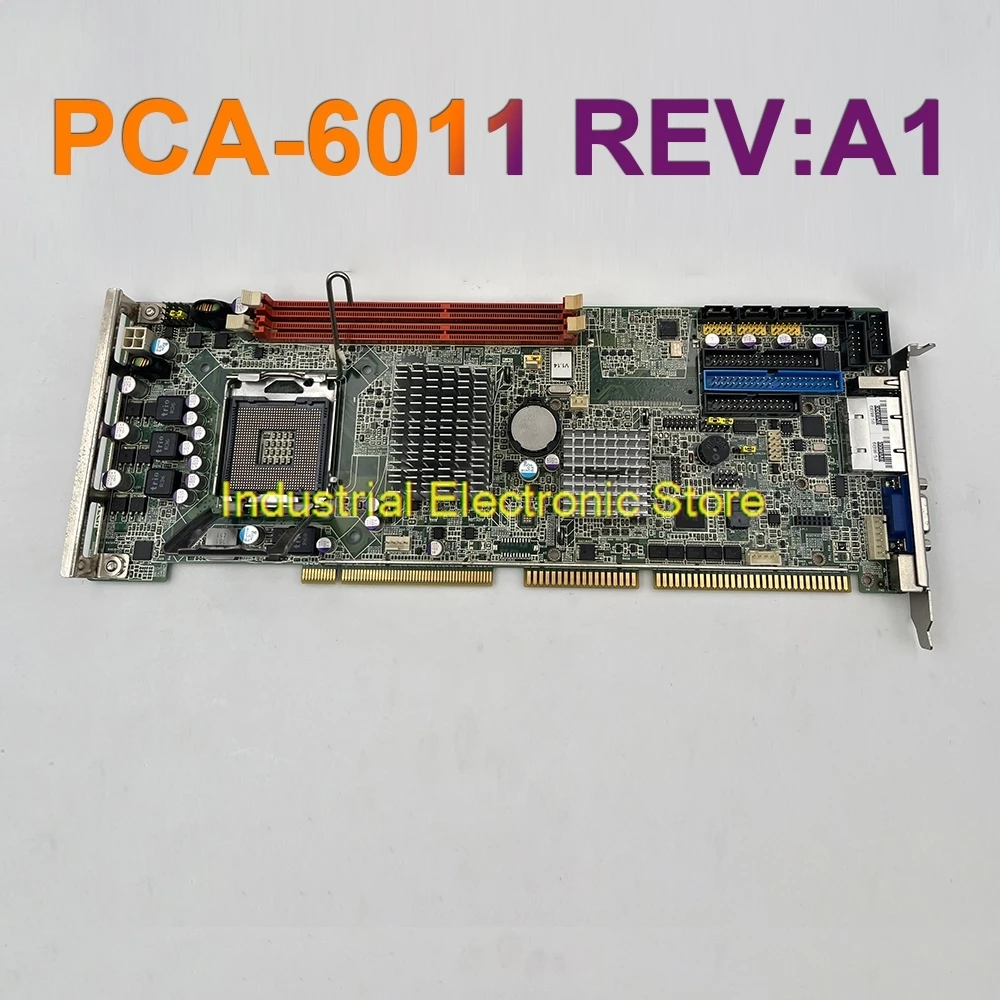 Industrial Control Motherboard For Advantech PCA-6011 REV:A1 PCA-6011VG