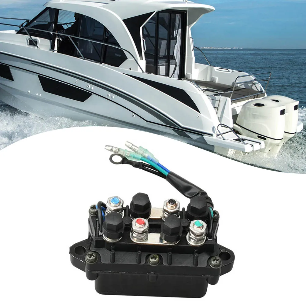 Power Trim Tilt Relay Assembly Compatible With Outboard Motors 30For 40For 50For 60For 6H181950