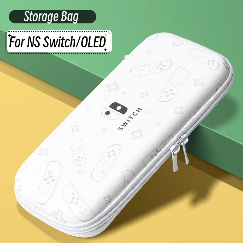 Creative Design Switch Bag Housing Protective Storage Case For NS Switch OLED Handbag Travel Bag With Hand Strap 10 Card Slots