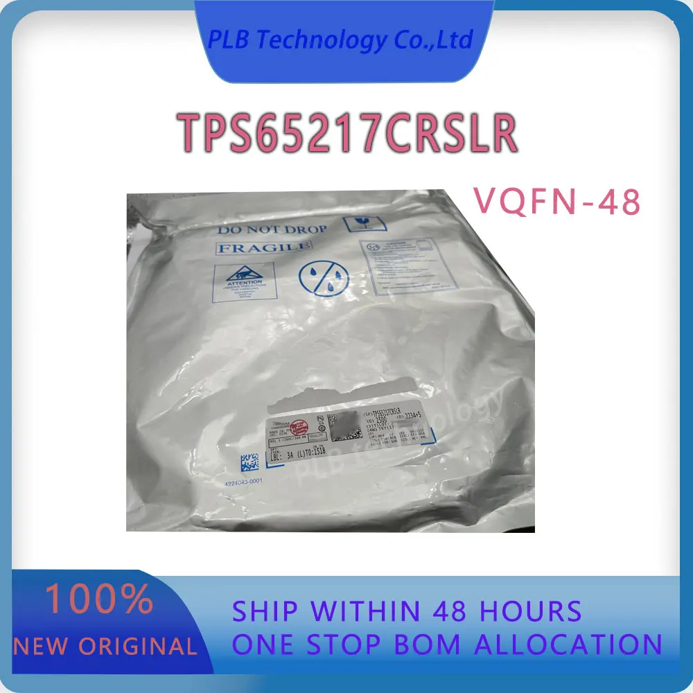 Integrated Circuit TPS65217 Original TPS65217CRSL PMIC Linear battery charger  White LED driver VQFN48 Electronics