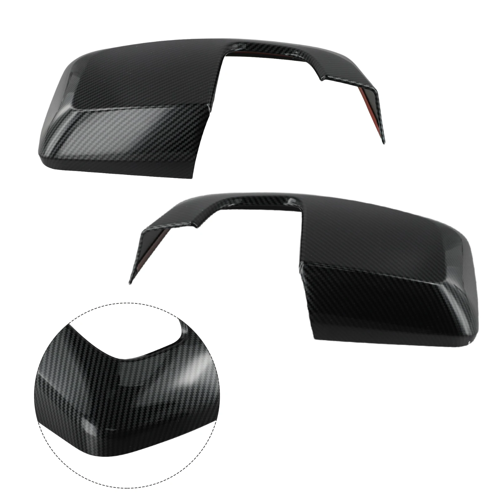 

Car Accessories Carbon Fiber Carbon Fiber Look Easy Install Mirror Replacement ABS Plastic Material Color Fading Resistance