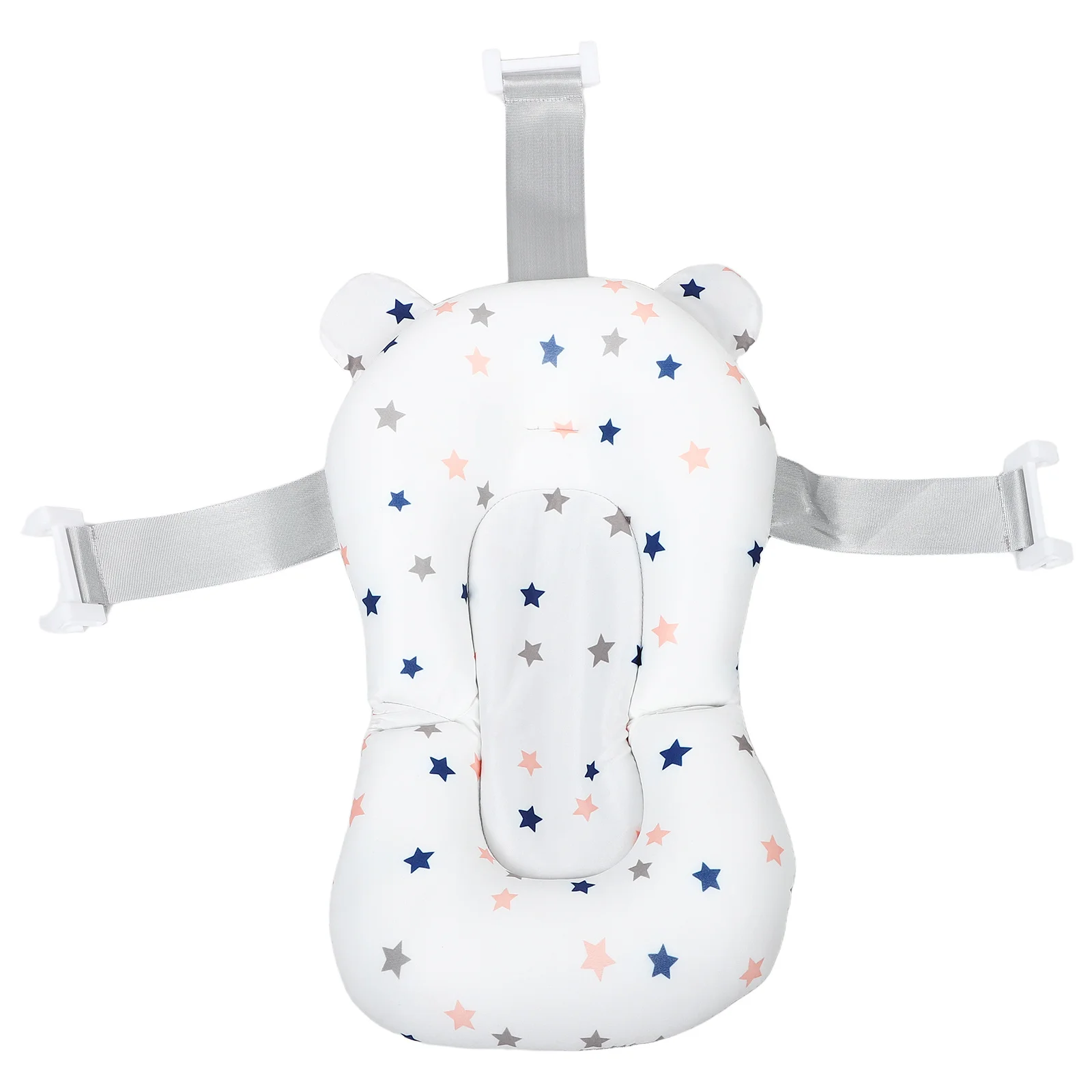 

Поддержка детской ванны, нескользящая плавающая подушка, регулируемое сиденье для ванны для новорожденных, дышащий мягкий коврик для детской ванны для ванны