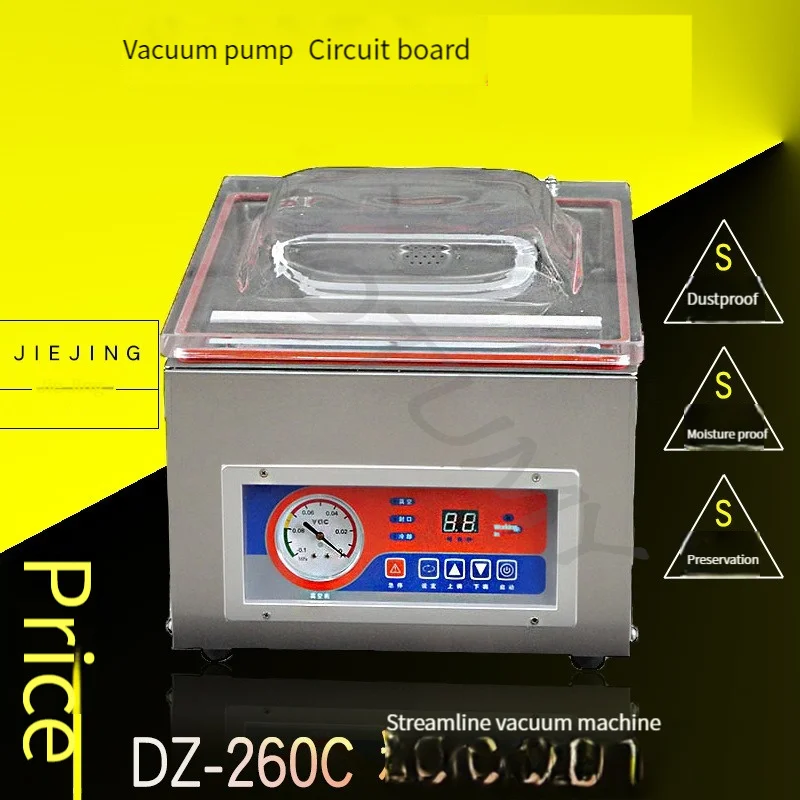 Commercial Plastic Bag Sealing Machine  Automatic Food Vacuum Machine Food Sealing Packing Machine