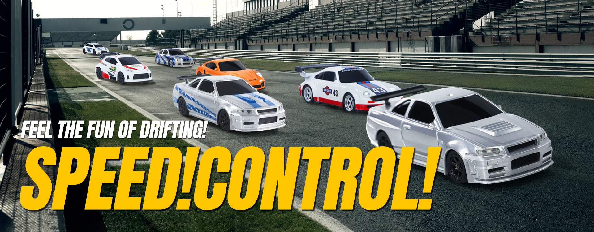 

US Stock RTR RC Drift Car 1/43 Race 4WD Gyro Four-wheel Drive Radio Control High Speed Model 2.4G Racing Drifting Cars Toy Model