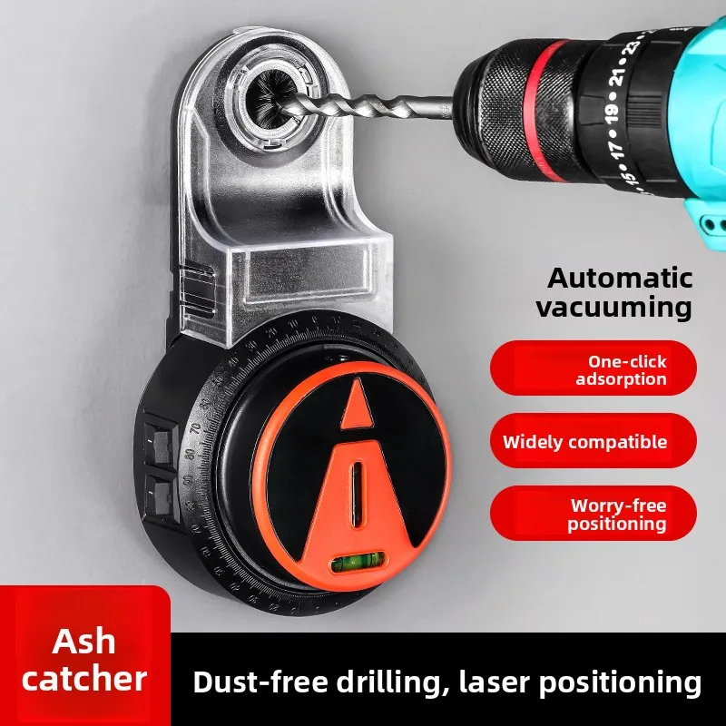Wall Drilling Dust Collector - Dust-Free Automatic Vacuum Large-Capacity Multifunctional Extractor