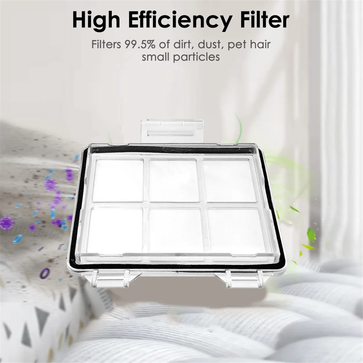 Filtro primario para Robot aspirador Xiaomi E10 E12 B112 para IRobot Vac Essential Q0120 Q011 Y0140 Y0110 para Eufy L50 L60