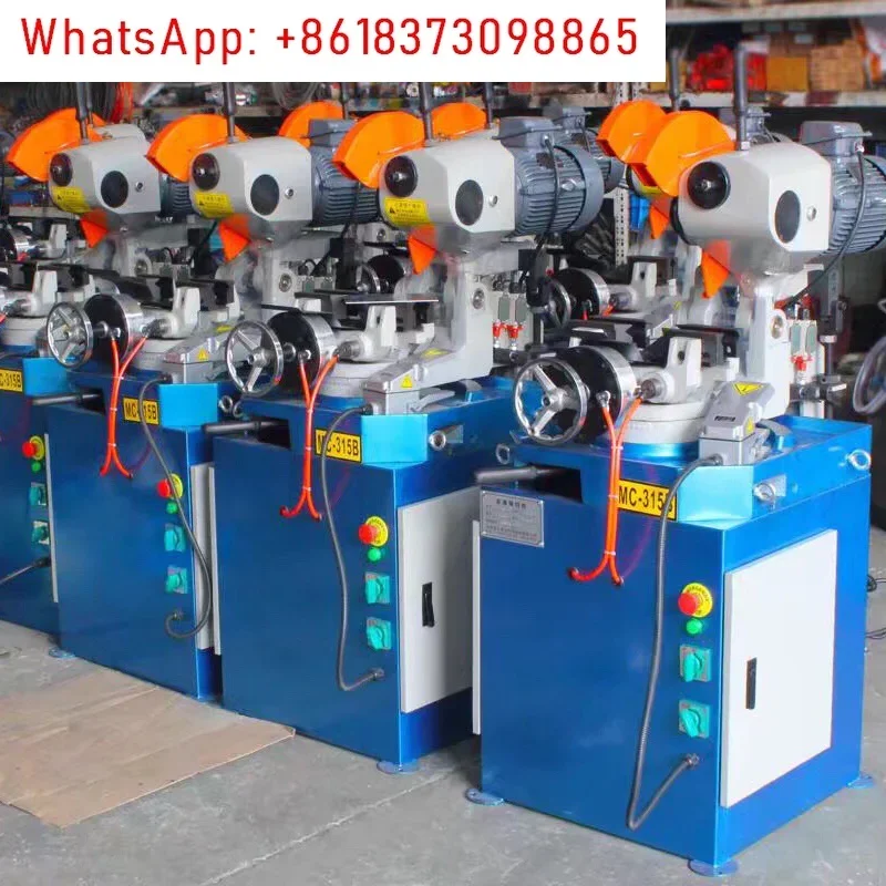 MC-315B Pneumatic circular saw cutting machine metal pipe cutting machine