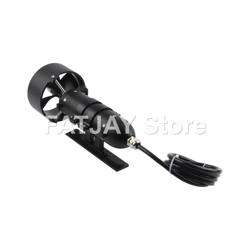 

Водонепроницаемый подруливающий привод с двойным шлангом IPX8 — FATJAY KYI-30ET-SUP 24-28 В, 30 кг, тяговый бесщеточный двигатель для радиоуправляемых лодок