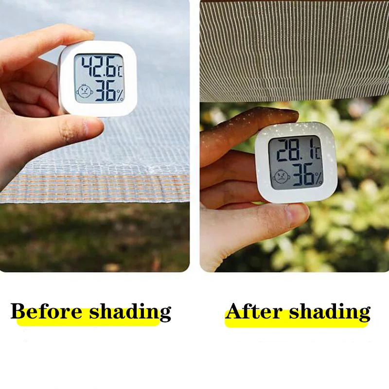 Aluminum Foil Anti-UV Sun Shade Net for Outdoor Awnings Sun Shelters and Garden Sunscreen Applications