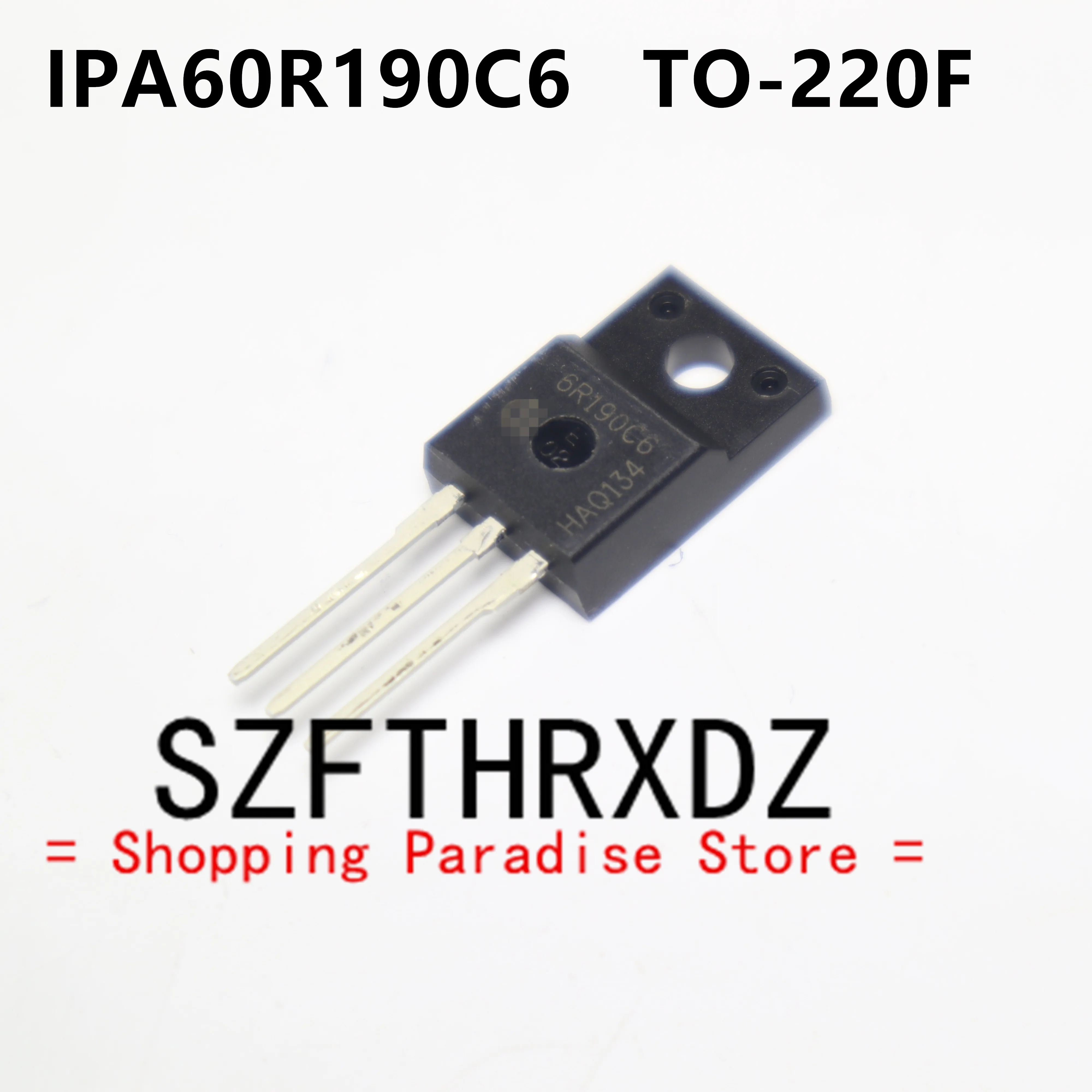 

SZFTHRXDZ 10pcs 100% new imported original IPA60R190C6 6R190C6 TO-220F