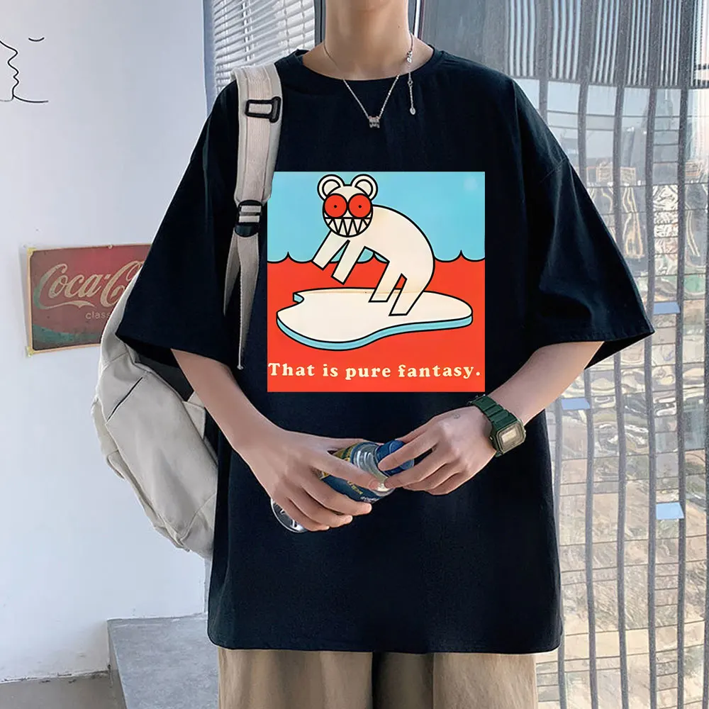 

Rock Band Radiohead That Is Pure Fantasy Graphic T-shirt Men Women Fashion Oversized Streetwear Male Funny Short Sleeve Tshirt