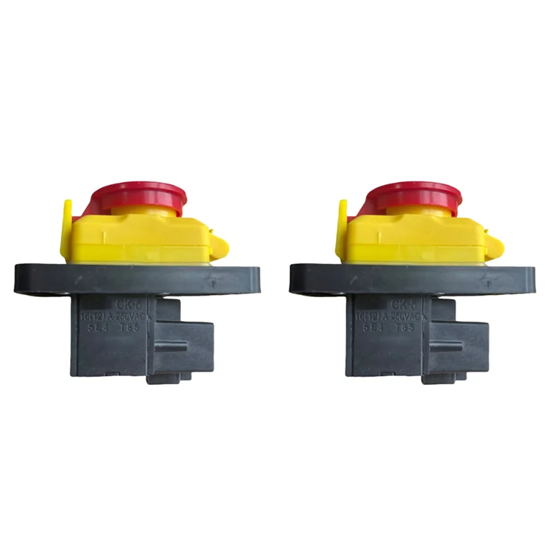 

PORK-2X CK5 AC250V 4-контактный кнопочный переключатель Start Stop без напряжения, общий для деревянных и металлообрабатывающих станков