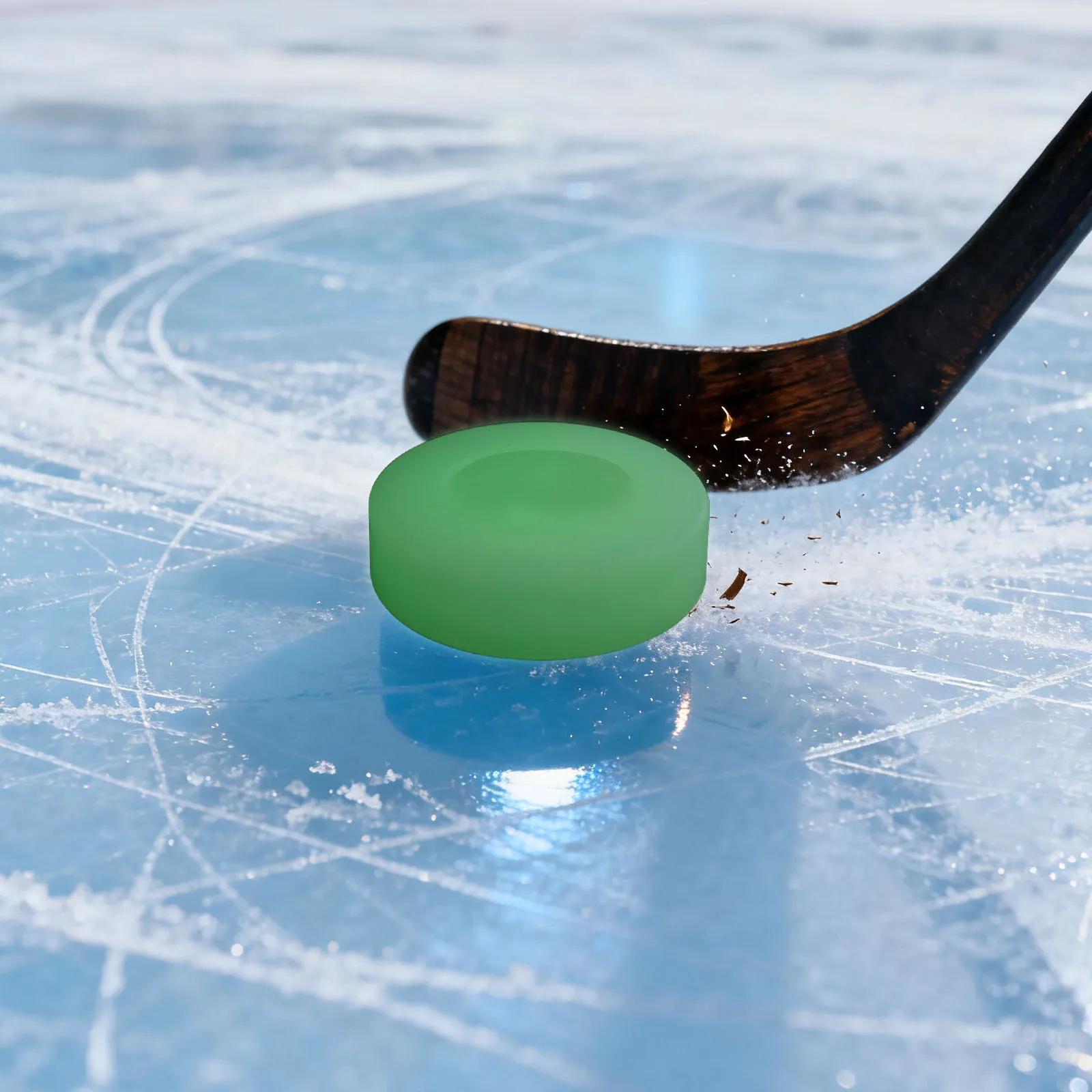 

6Pcs Ice Hockey Training Pucks Durable PVC Matte Indoor Outdoor Practice Sports Hockey Game Accessory