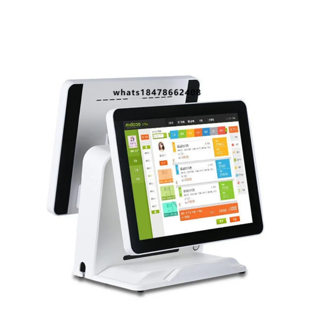 Touch Screen POS All In One Cash Register Machine Catering Supermarket Milk Tea Shop Touch POS Ordering Terminal