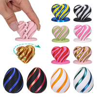 3D Printed Toy Impossible Heart Passthrough Fidget Toy Egg Shape Passthrough Toys