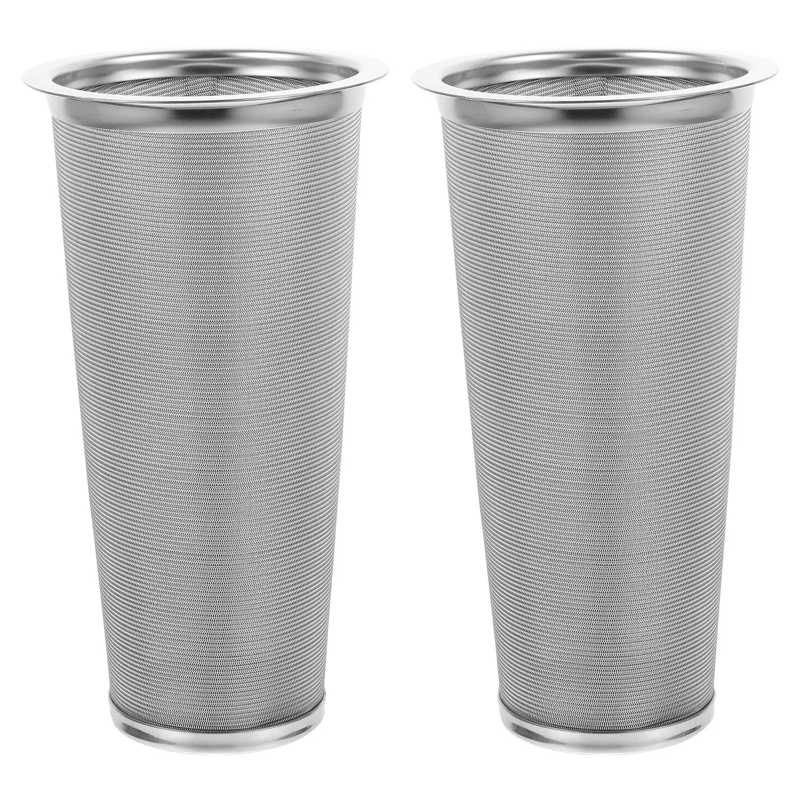 

2Pcs Fuel Filter Fine Mesh Stainless Steel Strainer Cone Shape Fuel Tank Filter for Heavy Duty Trucks Marine Industrial Engines