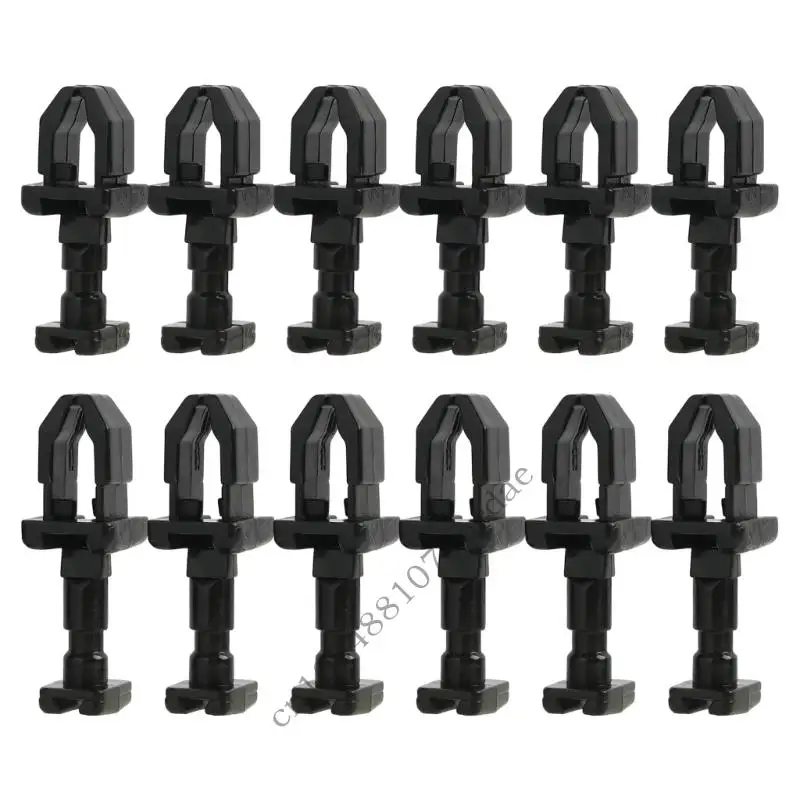 

0XXC RVs Vent Cover Secure Fasteners Anti Corrosion Design Hassle Setups for All Season RVs Adventures 12pcs Latches Clips